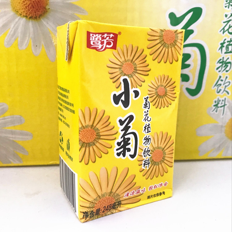 厦门惠尔尔康鹭芳经典小菊花茶植物饮料248ml果味