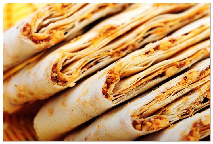 煎饼正宗曲阜香酥真空山东济宁特产多味香辣手抓饼