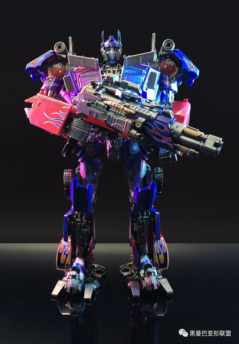 黑曼巴ls03f腹肌版变形玩具金刚擎天op汽车机器人变形金刚模型专区