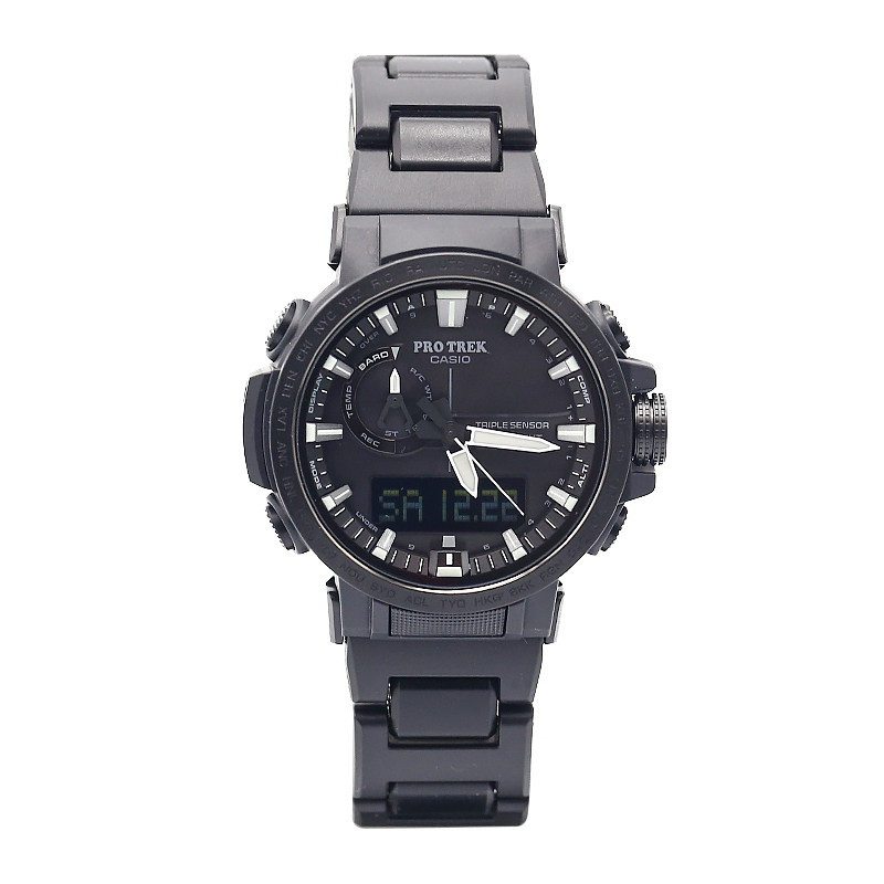 卡西欧手表prw-60fcyaey-1at-7a6100yfcyt太阳能日韩腕表