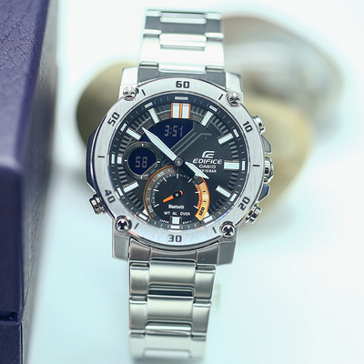 卡西欧ecb-20yd-1a10yp 蓝牙男士手表日韩腕表