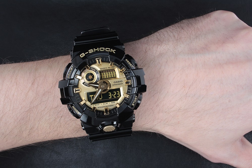 卡西欧手表g-shockga-710gb-1a700skcvbske-7a防水电子男表日韩腕表