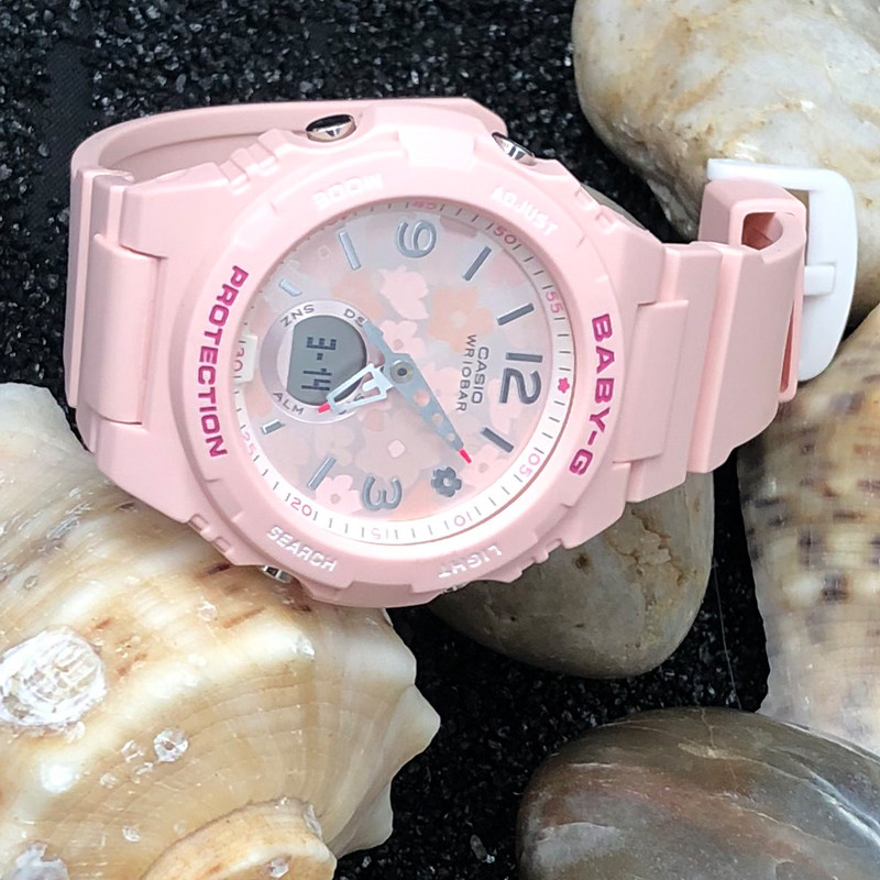 卡西欧手表babygbga260fl4a2807a1a2a6a电子运动日韩腕表