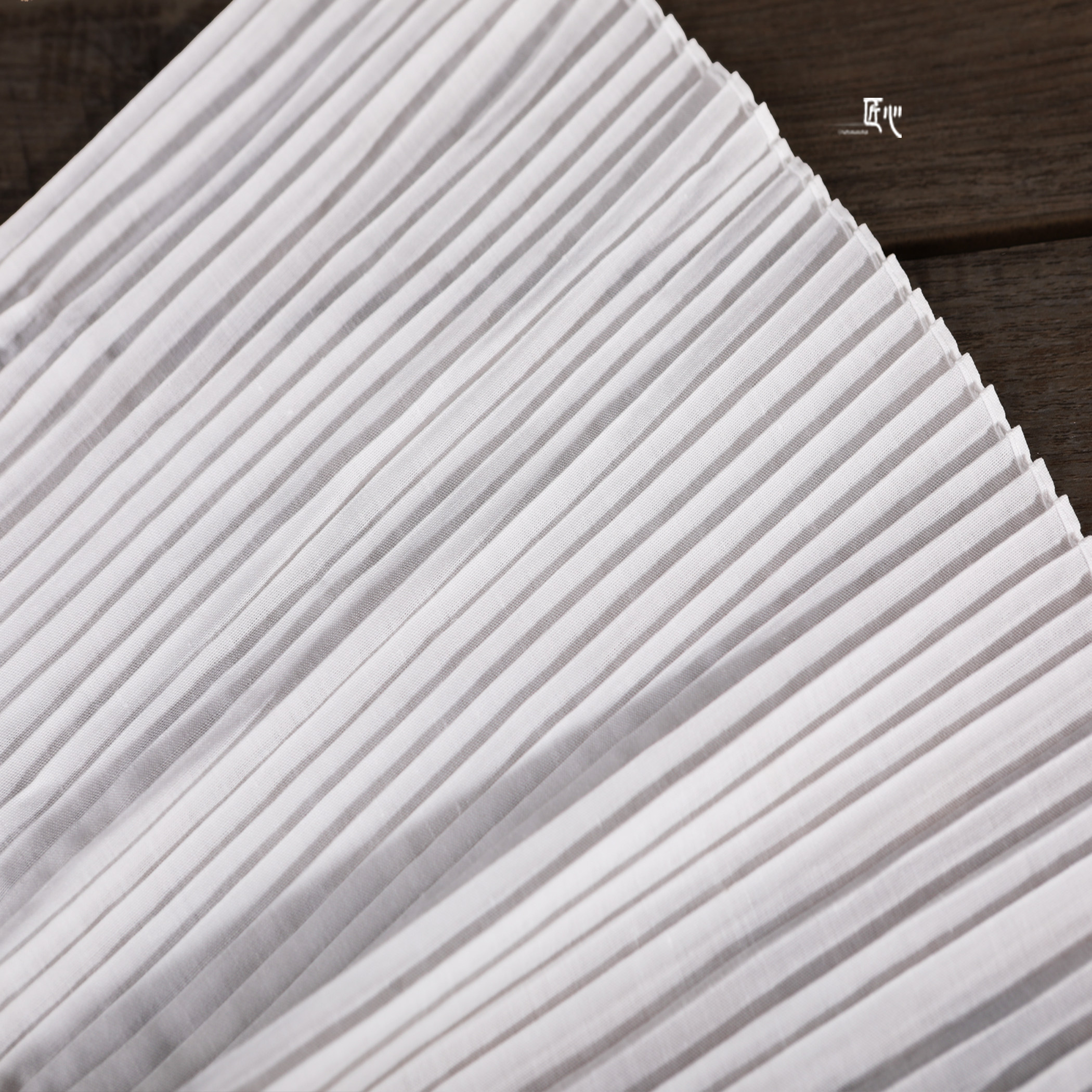 花边纯白色超宽百褶百折全棉婚纱裙摆加长22cm海绵垫