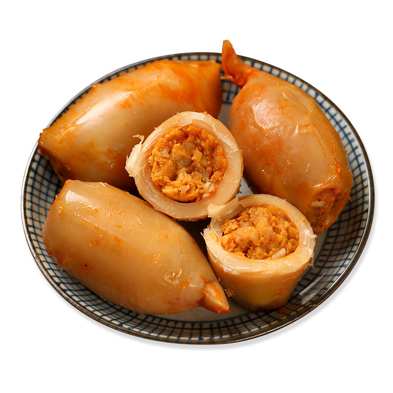 山东裕达景旭鱿鱼仔带1000克烧烤香辣大仔海兔即食鱿鱼零食