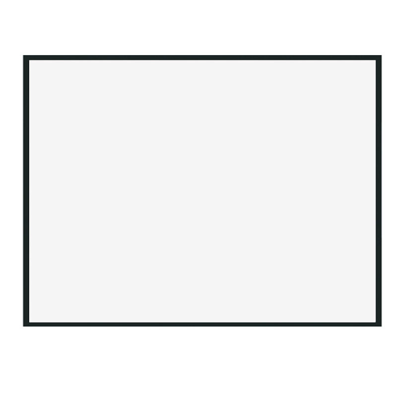 投影投影幕幕布钻石133寸简易白塑diy幕布