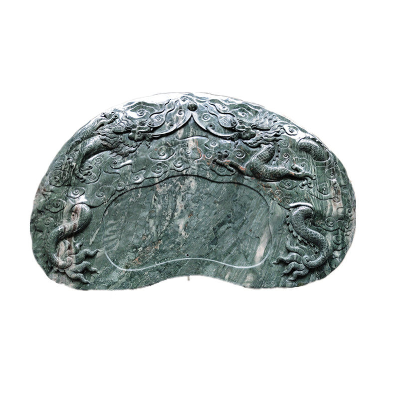 鼎信石业华安九龙壁石头功夫功夫茶茶盘茶台玉石茶盘