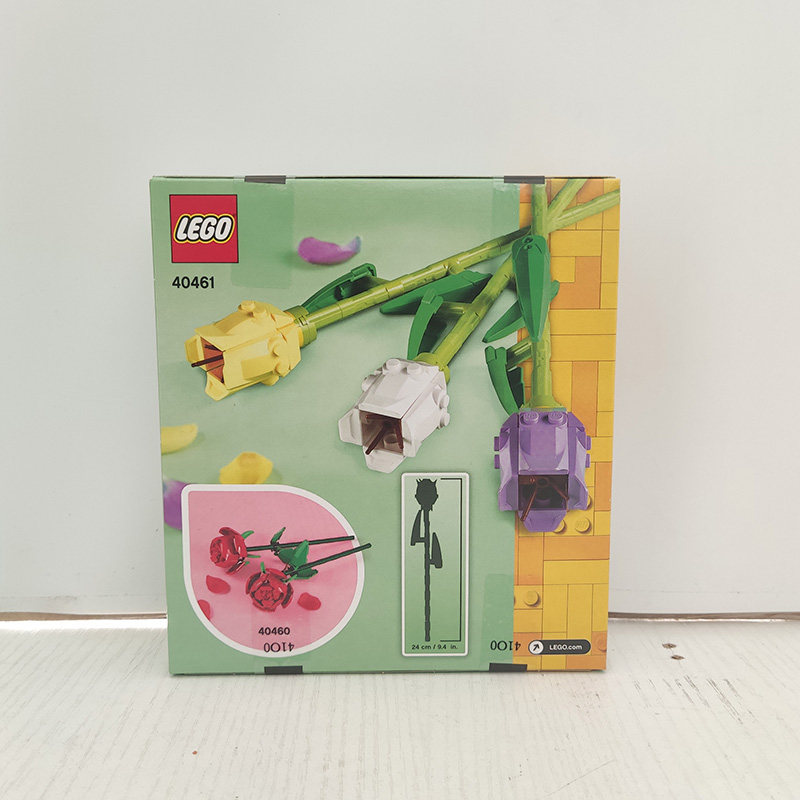 北京发货lego乐高40460情人节玫瑰花40461建构