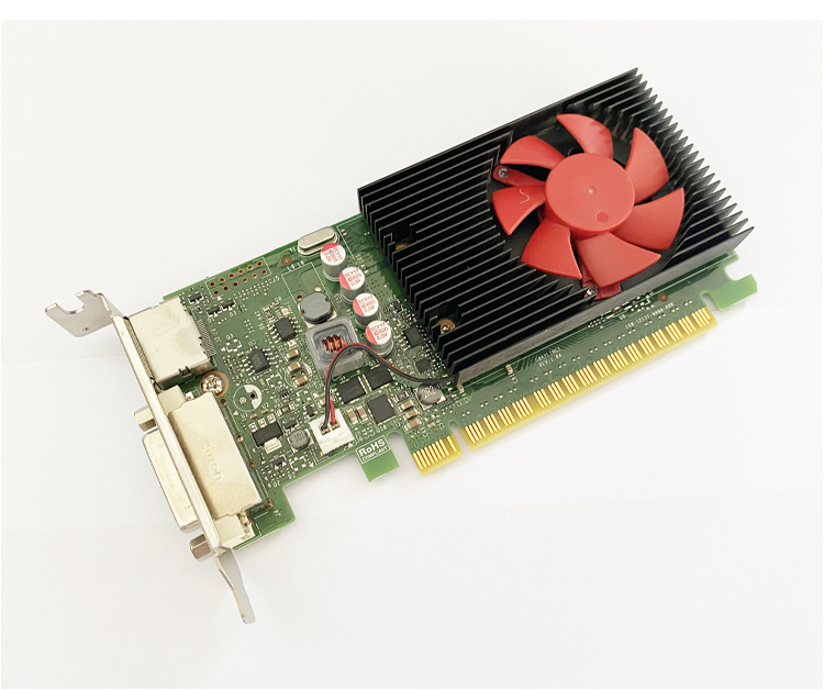 惠普nvidia geforce gt730 2g显卡dp dvi高清接口半高