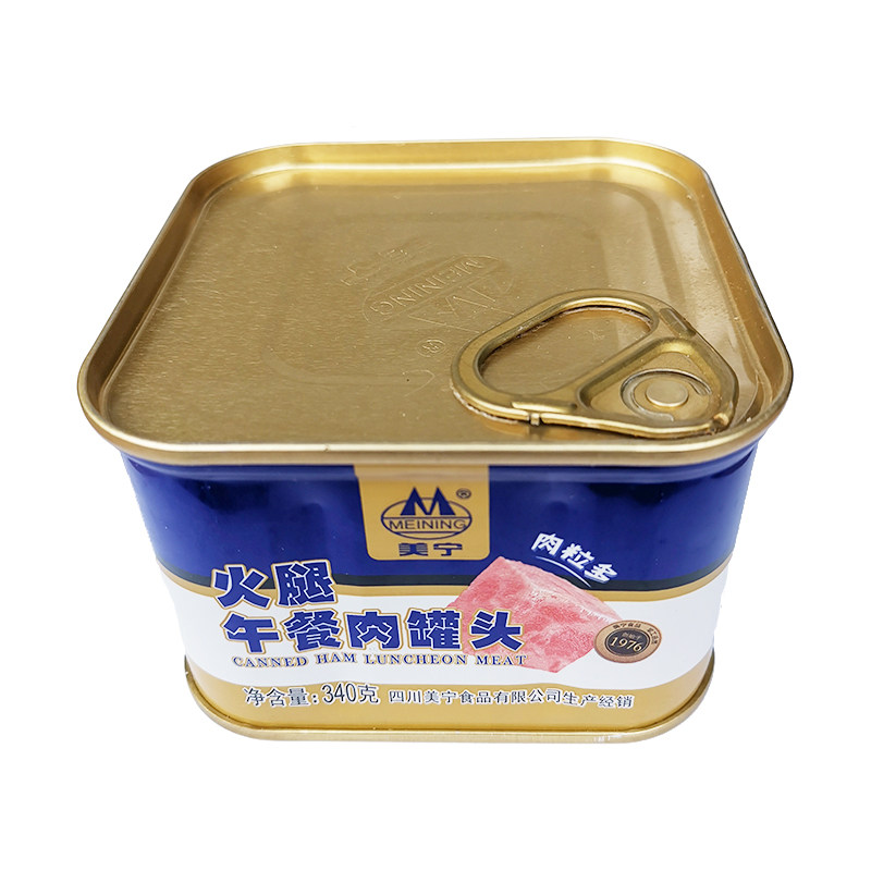 罐头美宁火腿午餐340克4个熟食猪肉餐饮专用肉制品