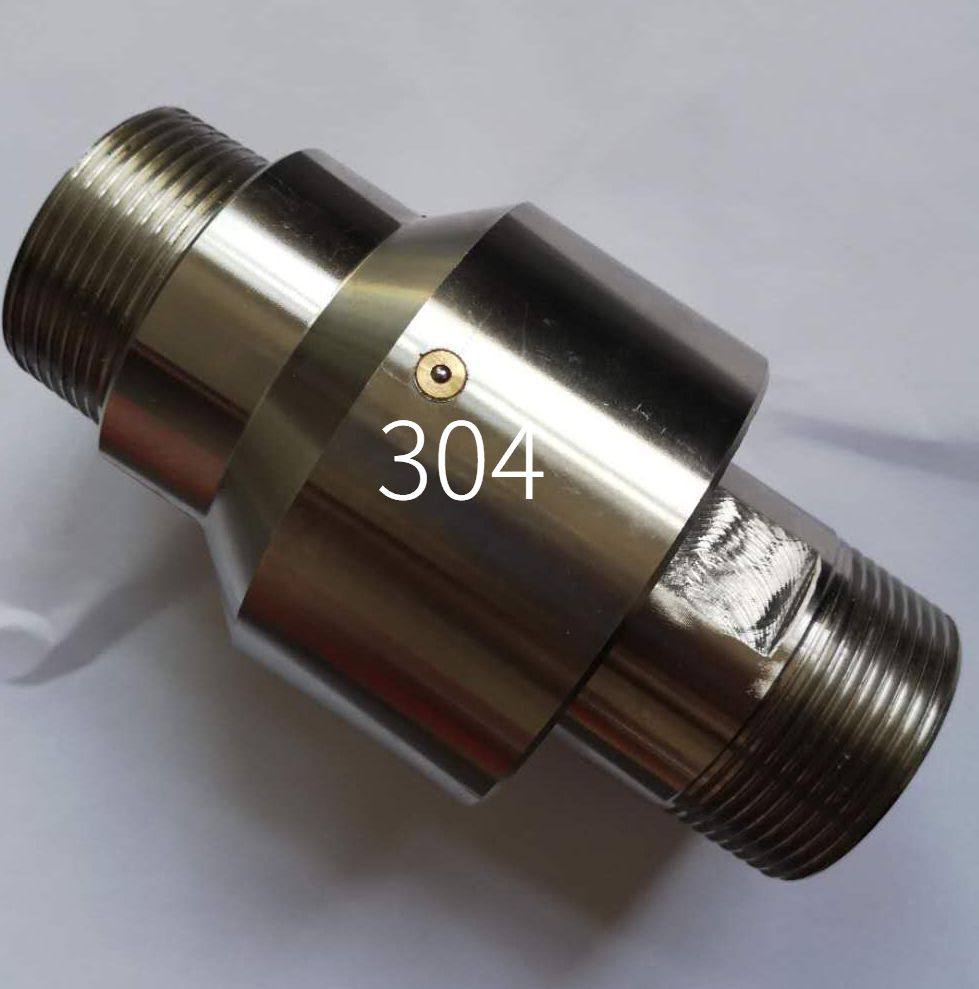 360度防缠绕塔吊喷淋万向旋转接头除尘专用高压水管法兰式万向节