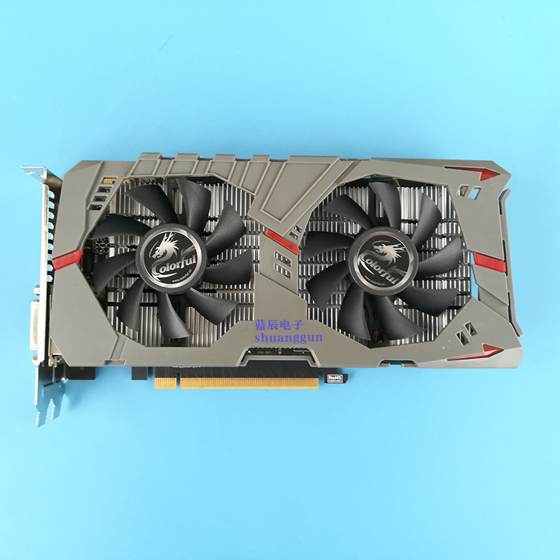 充新七彩虹gtx9602g95000分1050tirx5604g现货工包盒装显卡