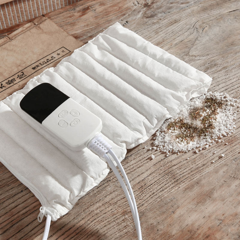 粗盐海盐热敷包盐袋加热艾草盐包理疗袋肩颈椎电热敷盐包