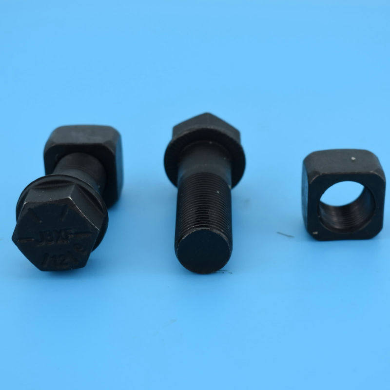 挖掘机新源远山挖机75通用轴5040光轴带盘螺丝螺栓