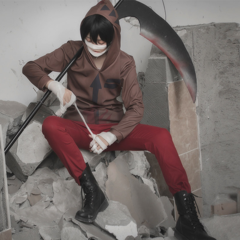 杀戮天使cos艾札克斯特zack星屑cosplay服装日常cosplay男装