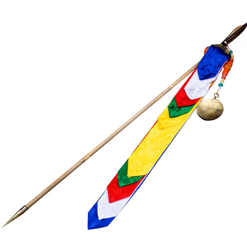 财神神剑尼泊尔莲师五彩藏族用品箭头佛教工艺品