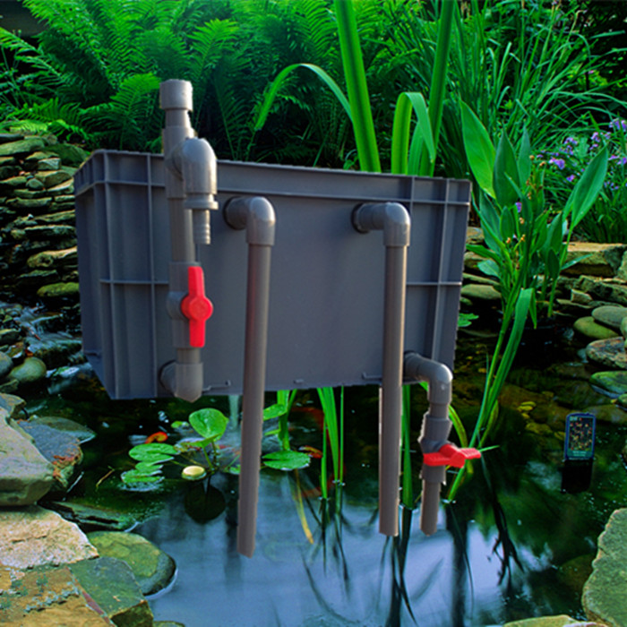 过滤龟缸龟箱diy自制鱼缸鱼池沼泽周转箱鱼过滤设备