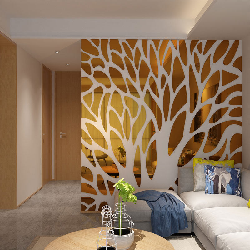 卧室大树墙贴装饰男生女生男孩女孩宝宝房间装饰品树叶墙贴