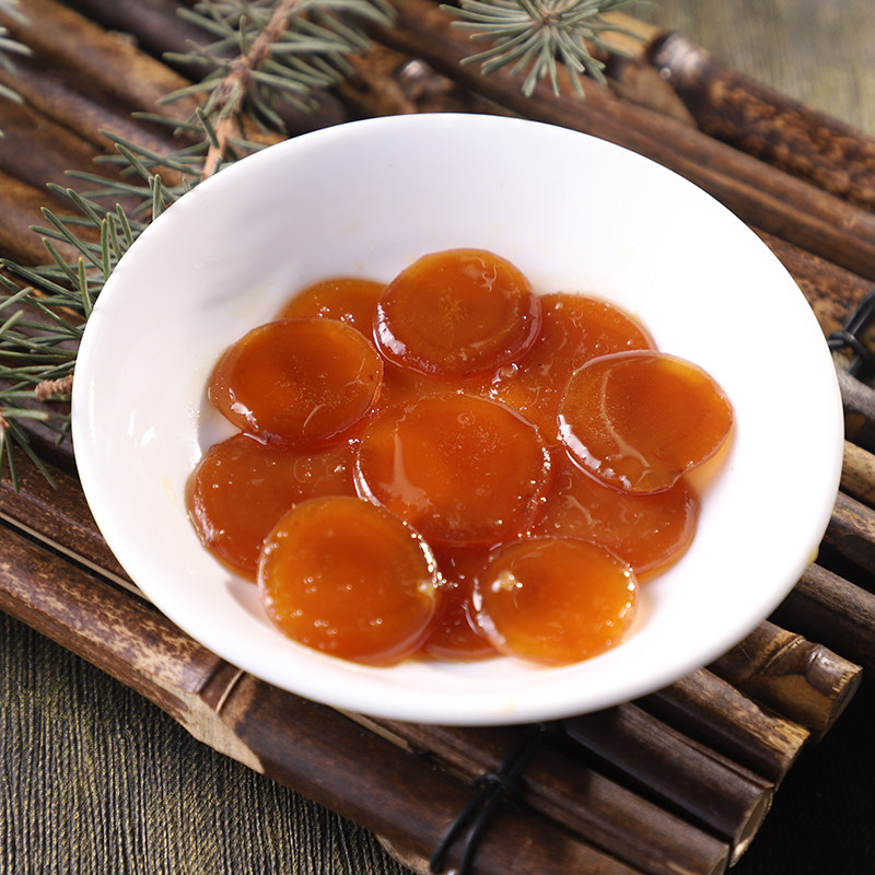 人参蜜片即食开袋长白山鲜参蜂蜜60g便携独立人参