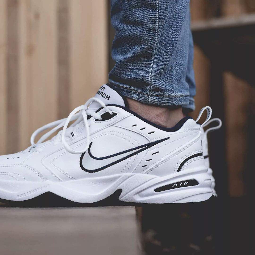 nike air monarch m2k耐克男女鞋白蓝厚底老爹鞋跑步鞋415445-102