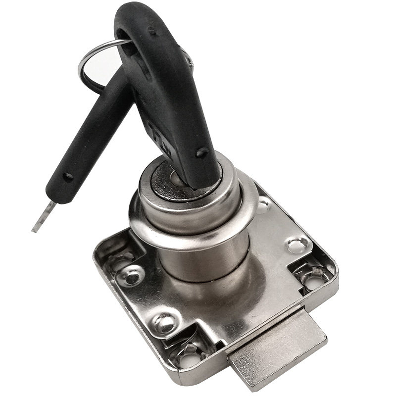 家具锁合金锁芯办公桌抽屉锁通开柜子锁老式床头柜锁五金门锁配件