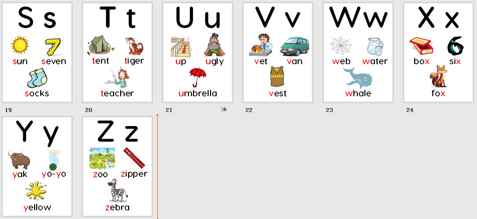 合成美丽丽声英语自然拼读拼音12345单词塑封早教闪卡