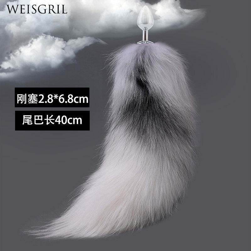 性感决美蓬松狐狸尾巴cosplay道具毛绒可爱仿真网红cosplay配件