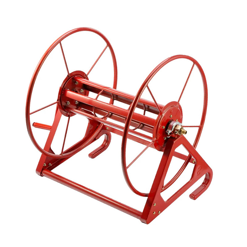 打药高压胶管收纳管器卷摇管架水管架盘管器缠管绕管车架盘线绕线