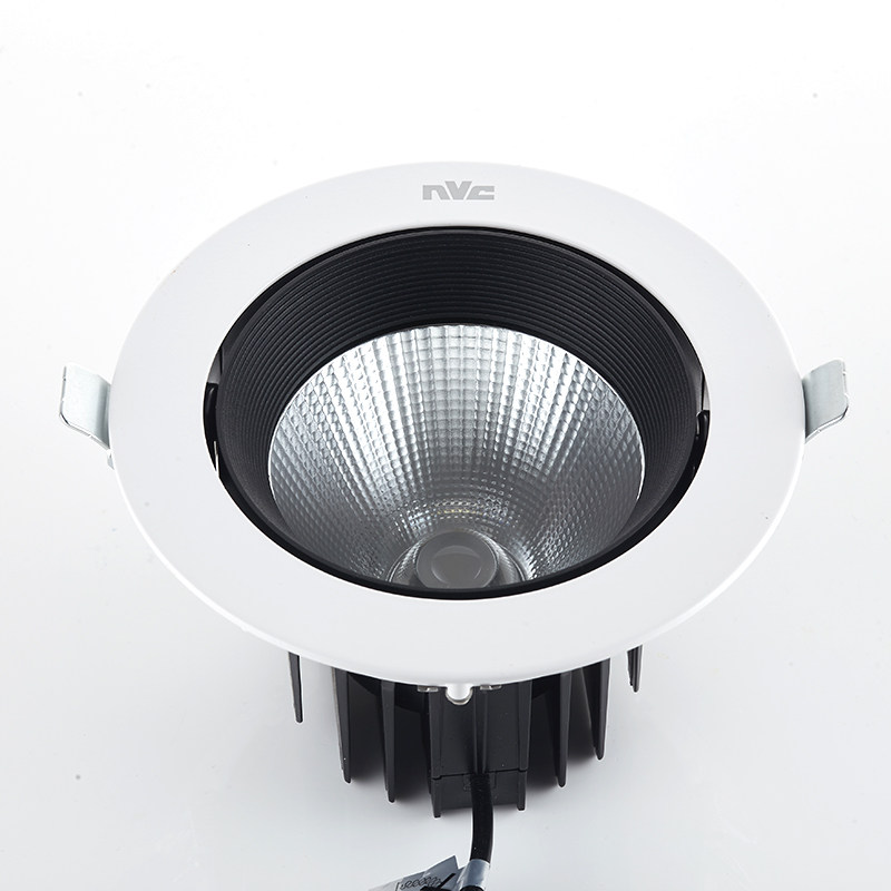 led雷士照明射灯20w25w天花花灯服装店cob光源射灯