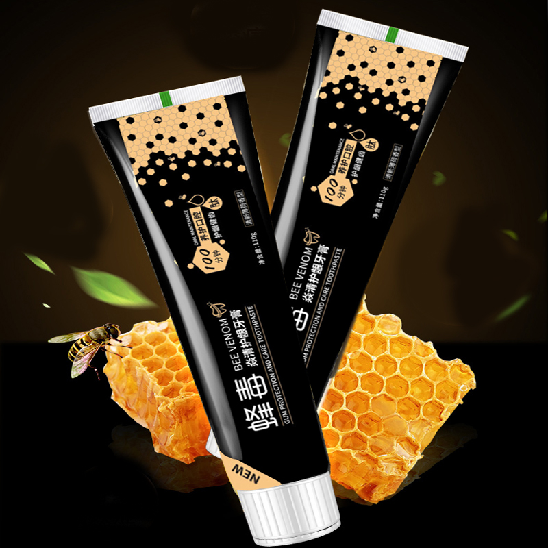 110克蜂毒牙膏白色膏体薄荷口气清新牙膏