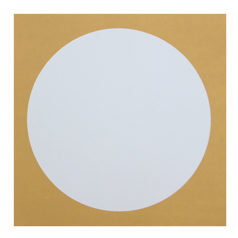 国画书法宣纸镜面卡纸扇面正方形圆形软卡白纸宣纸