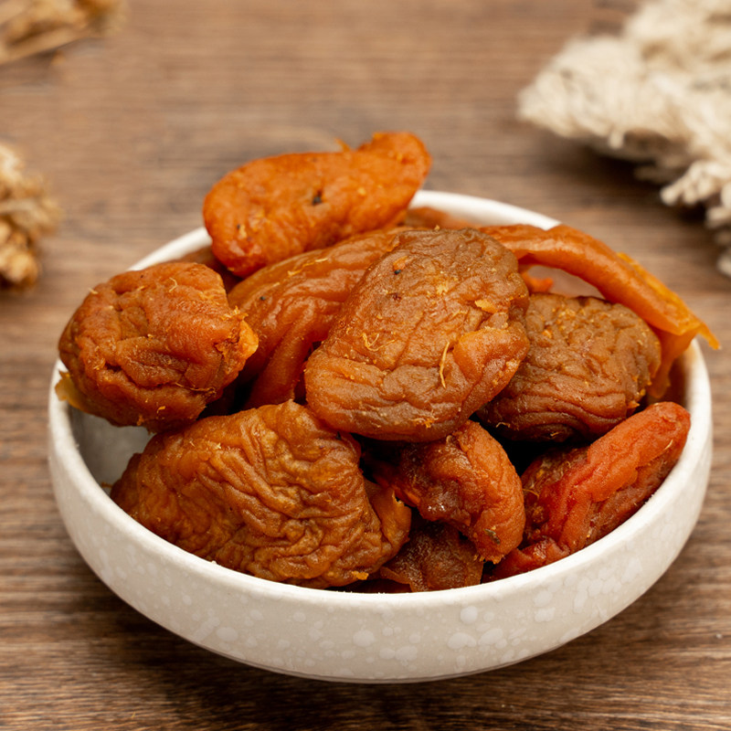 桃片盐津苏式蜜饯苏州太湖西山特产果脯金龙桃干