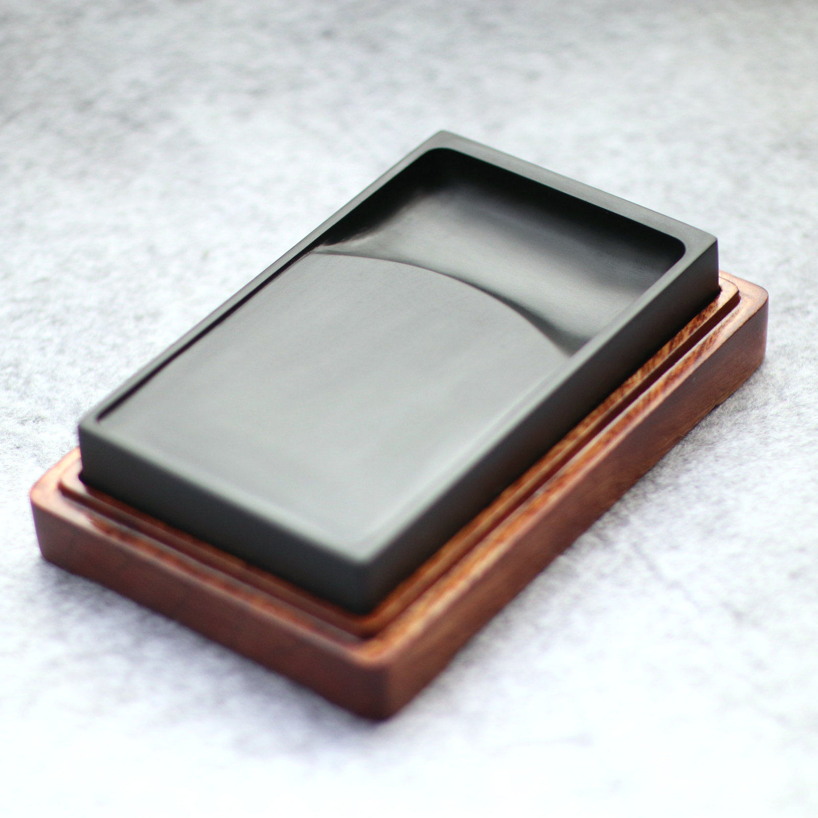 素砚书法黑龙宣纸徽墨砚台文房四宝原石书画歙砚文房四宝