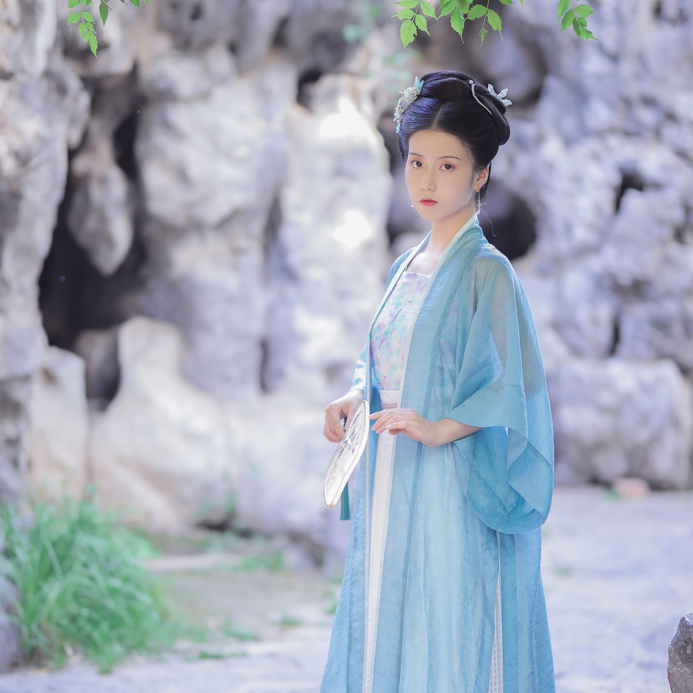 原创汉服岁嫣夏季宋制长干寺暗纹黄升墓宋抹一片式汉服