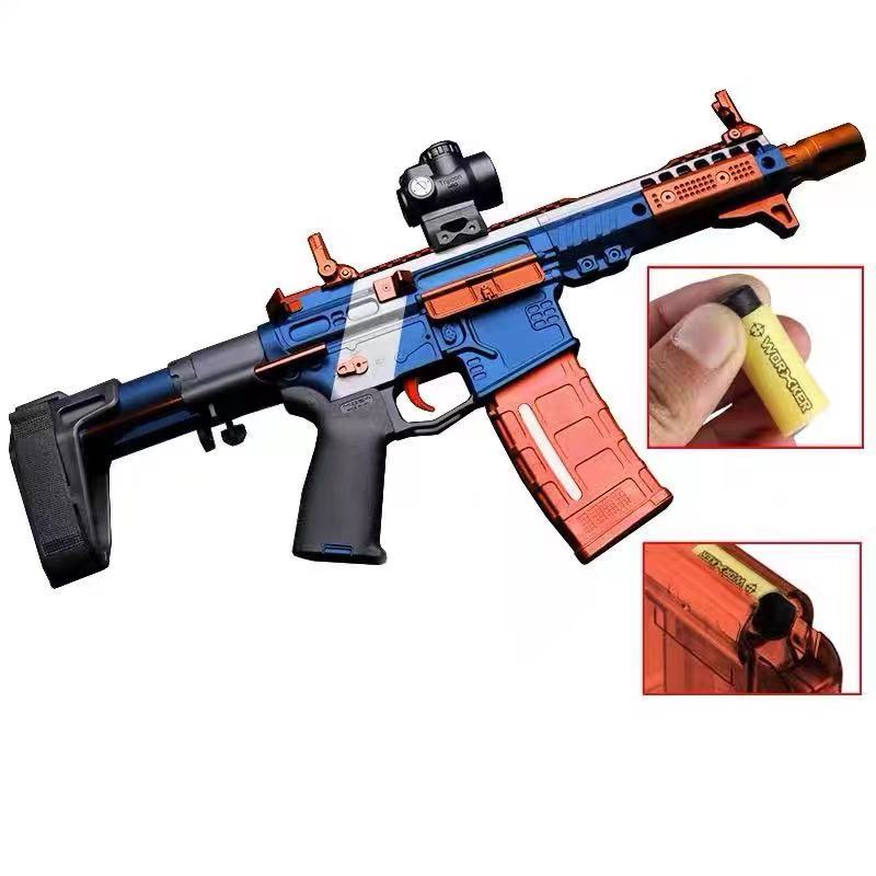 精击cqb软弹slr短突电动玩具slr儿童电动玩具电动玩具枪