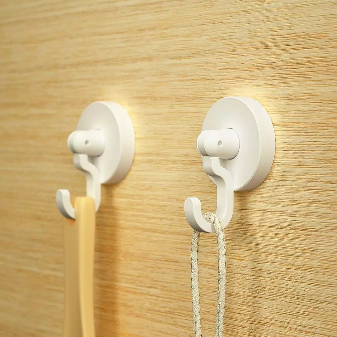 小米旋转挂钩家用打孔强力无痕粘胶壁挂墙挂粘钩