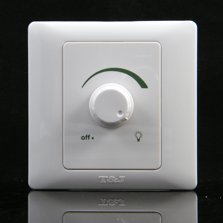 调光天基开关面板1000w大功率可调无极旋钮可控硅调光开关