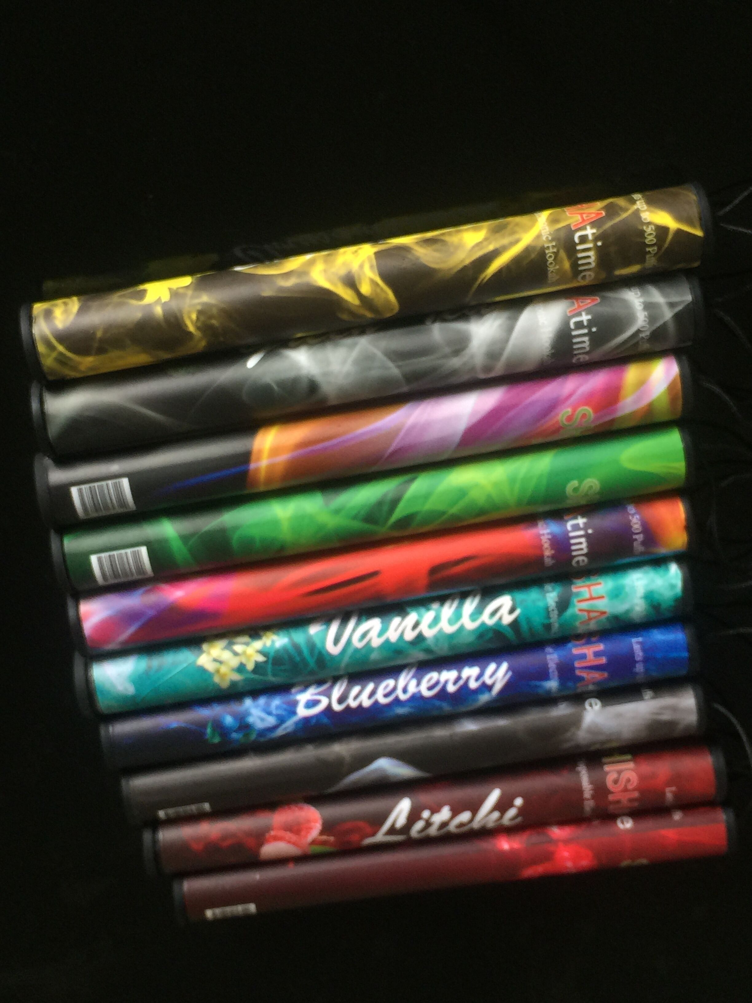 正品shisha 水果味一次性电子烟500口健康烟男士戒烟能量棒水烟