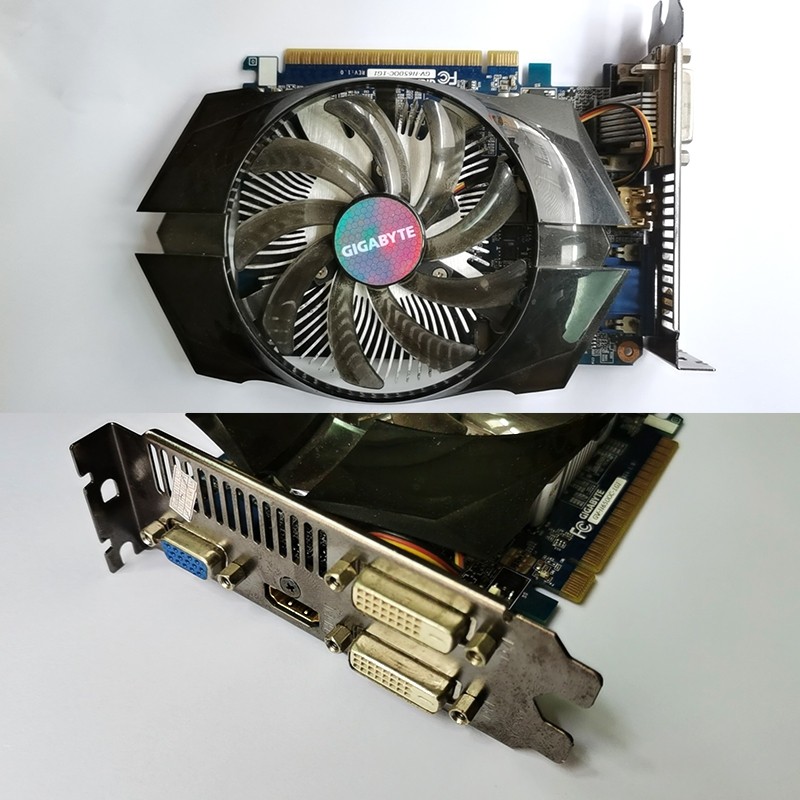 二手游戏显卡9800gtgts250gts450460550ti560gtx650660gt7601g2g显卡
