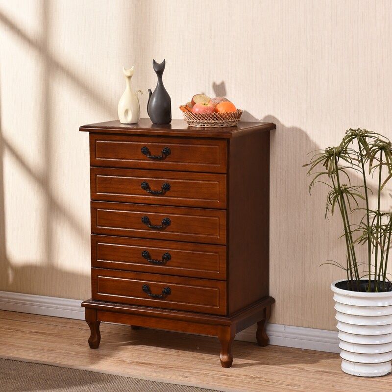 实木木质现代简约欧式欧式美美式玻璃橱子抽屉式斗柜斗柜