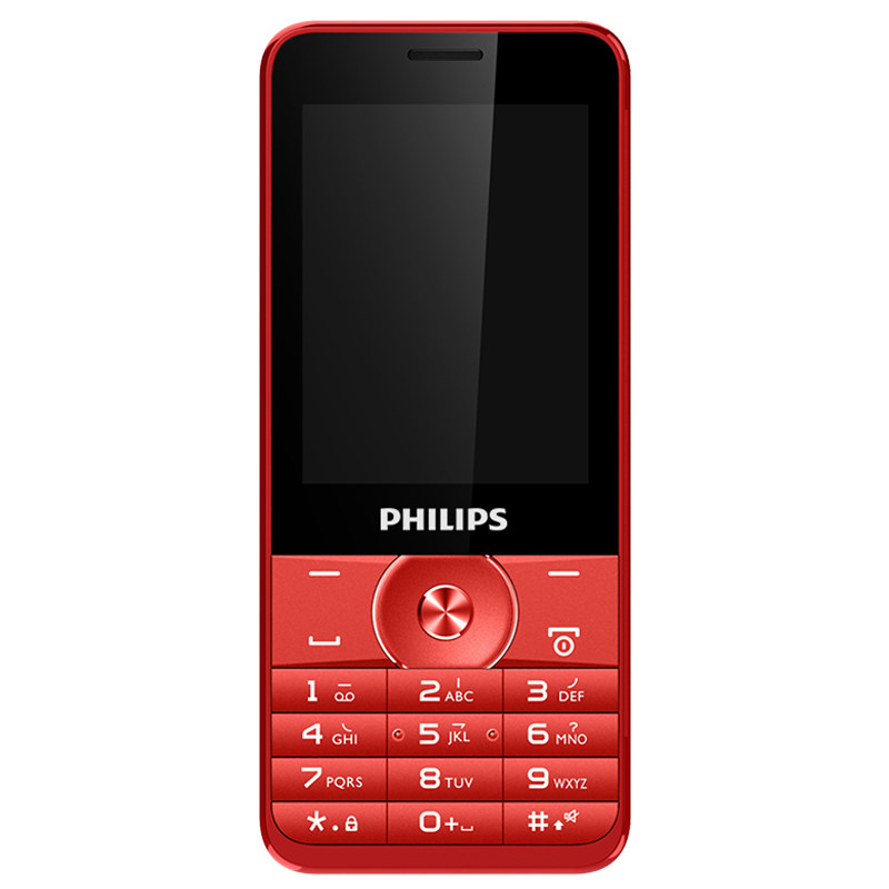 正品philips飞利浦e316老人通话自动录音按键大屏手机