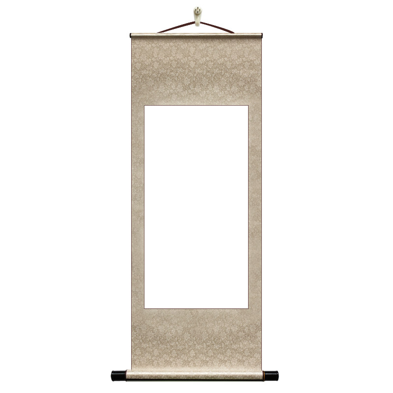 书画挂画装裱好的宣纸国画专用书法作品纸卷卷轴宣纸