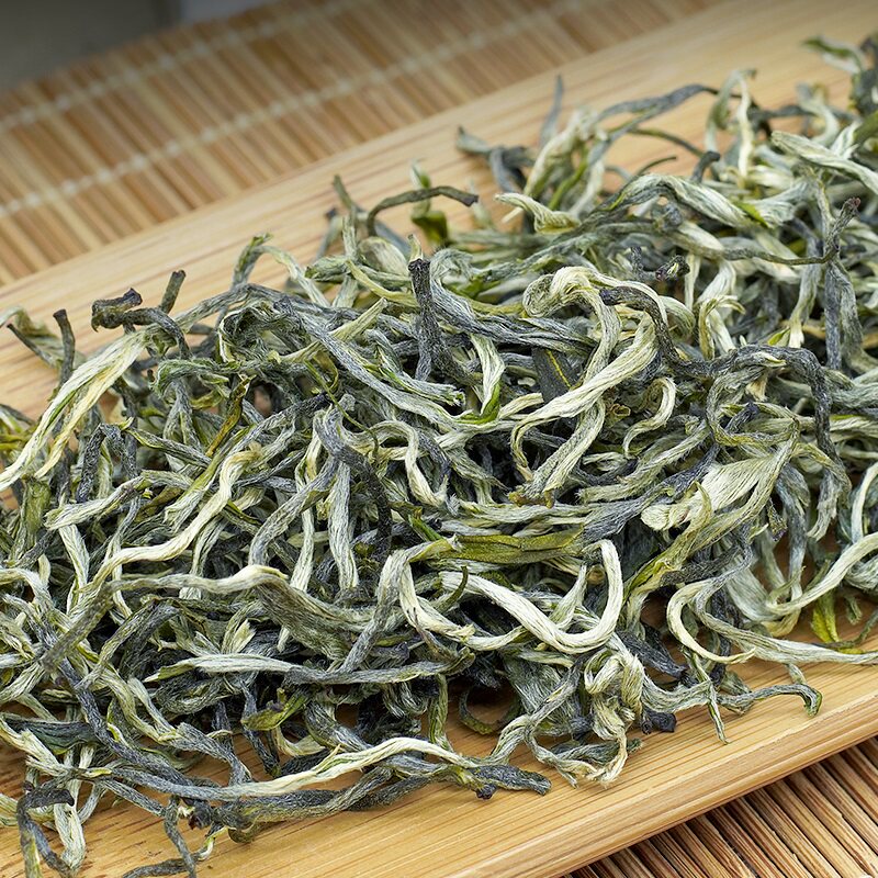 绿茶八八银丝2022年新茶特级明前云南春尖茶叶特色产区绿茶