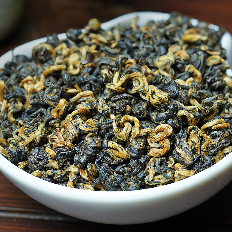 红茶茶叶特级云南凤庆金螺古树浓香香型养胃滇红