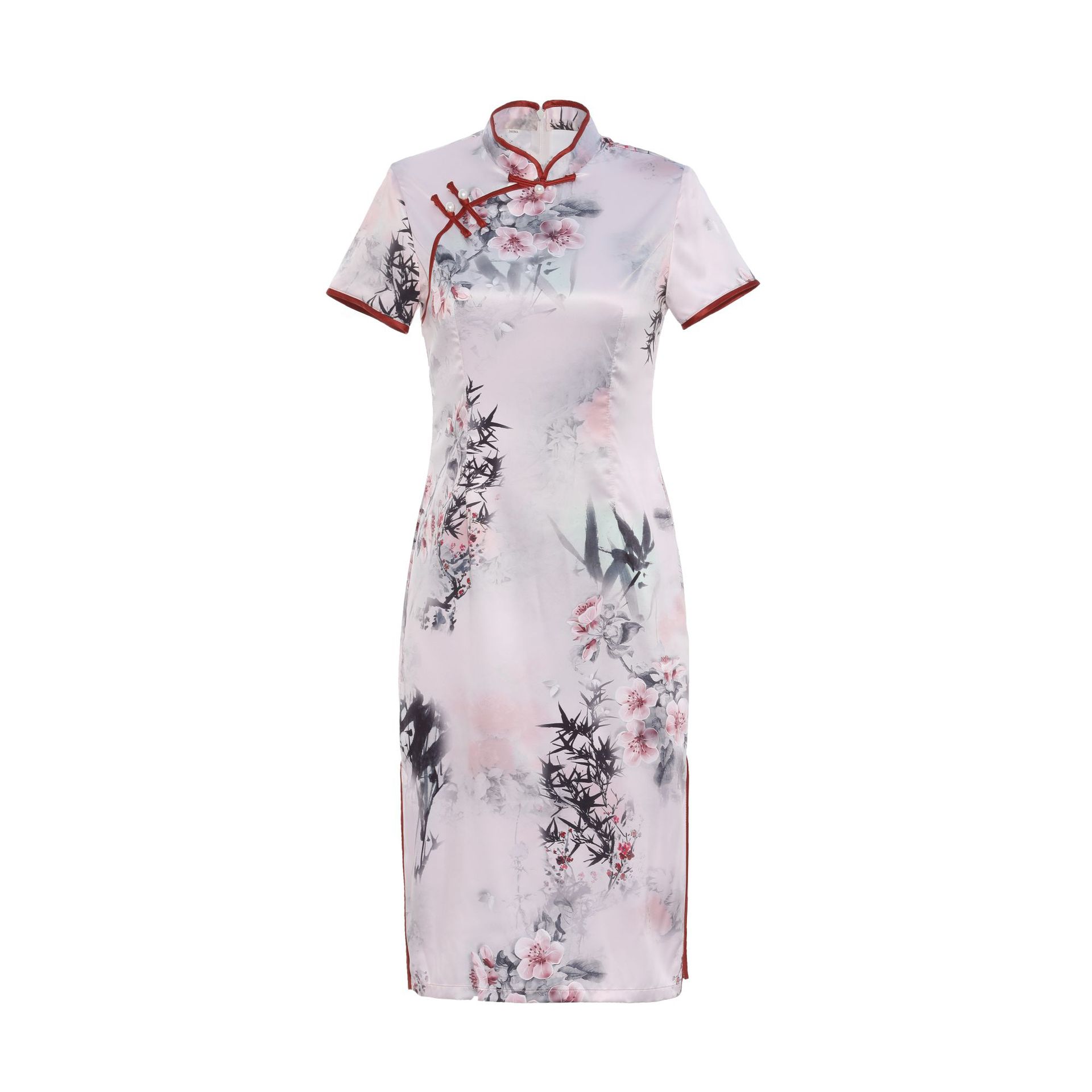 旗袍嫣之然蔓楼兰专柜正品张曼玉同款新款时尚旗袍