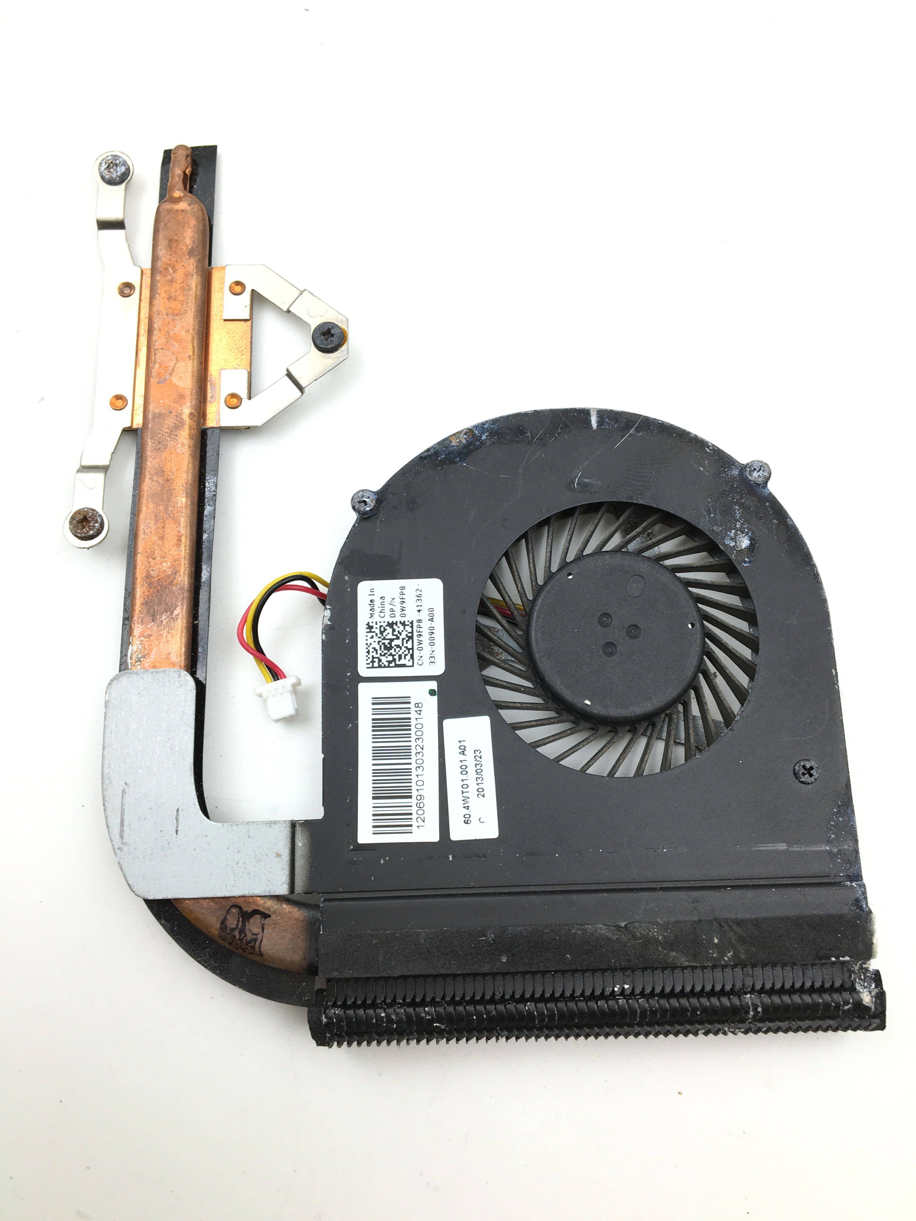 原装戴尔dellinspiron14r5421散热片散热器风扇0w9fp8笔记本零部件