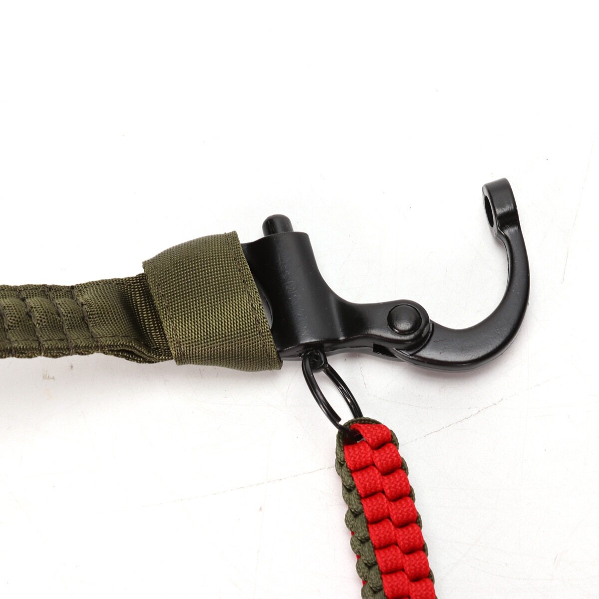 军迷户外玩具枪战战术枪绳安全任务快速解脱安全绳