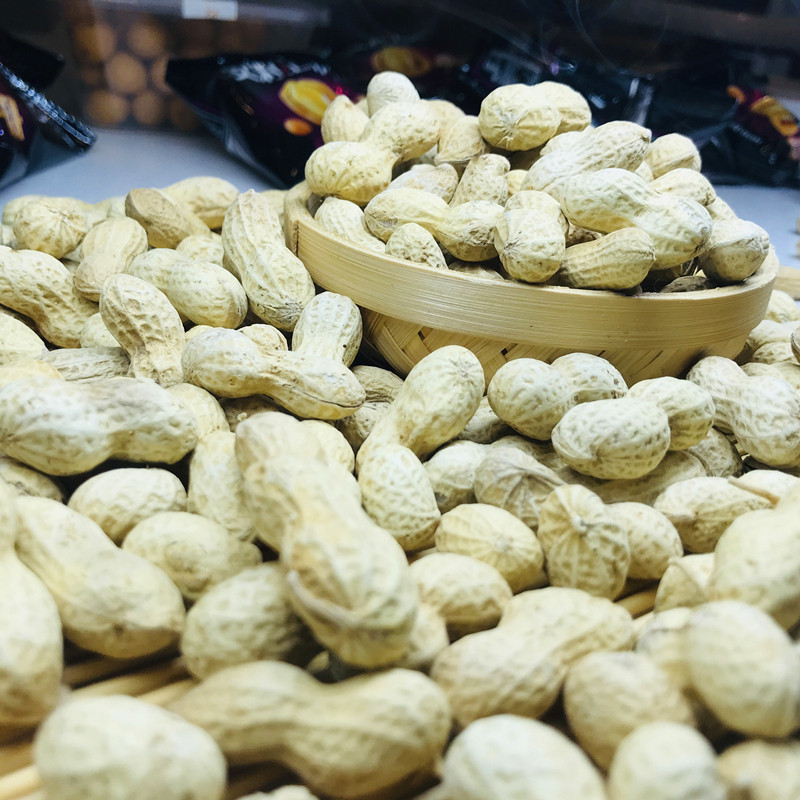 蒜香小花花生核桃小珍珠带壳花生米散装炒货干果花生