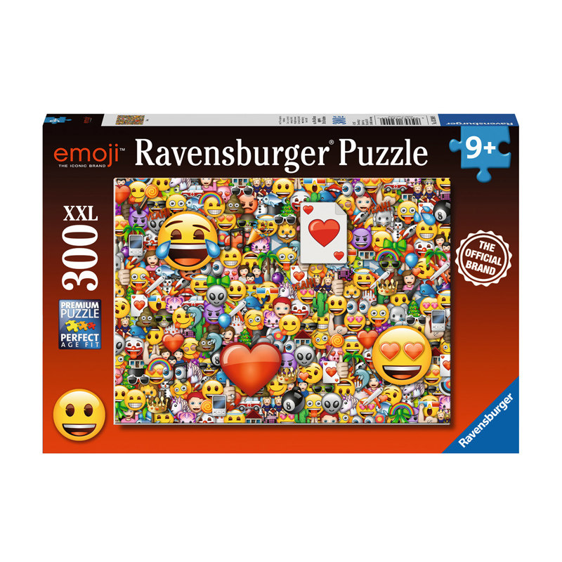 【新品现货】德国睿思拼图 emoji300表情拼图成人儿童益智玩具