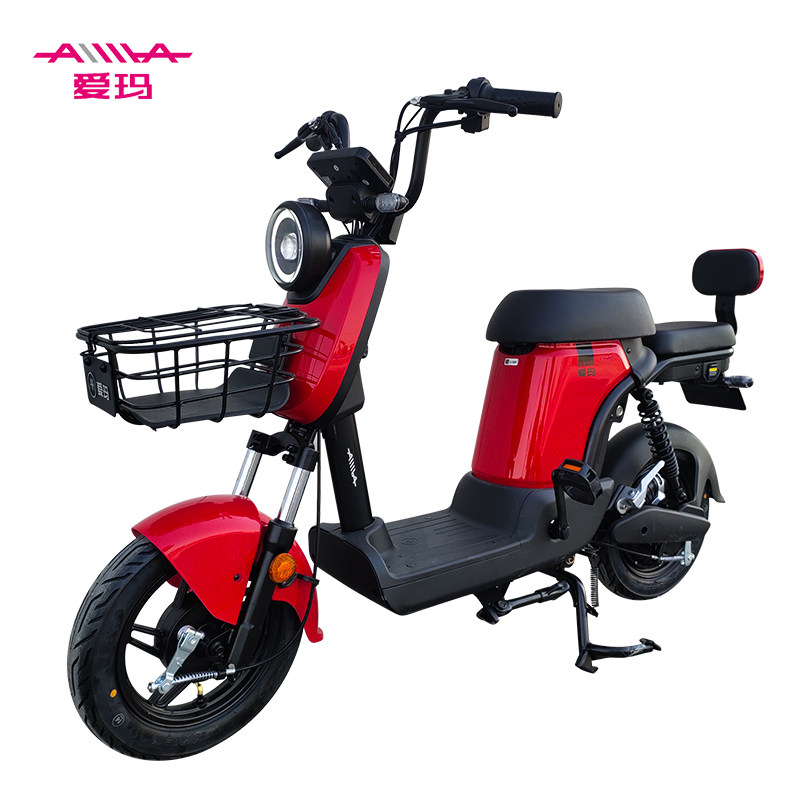 新国标48v20a牌照正规e350新款自行车电瓶车电动爱玛电动自行车